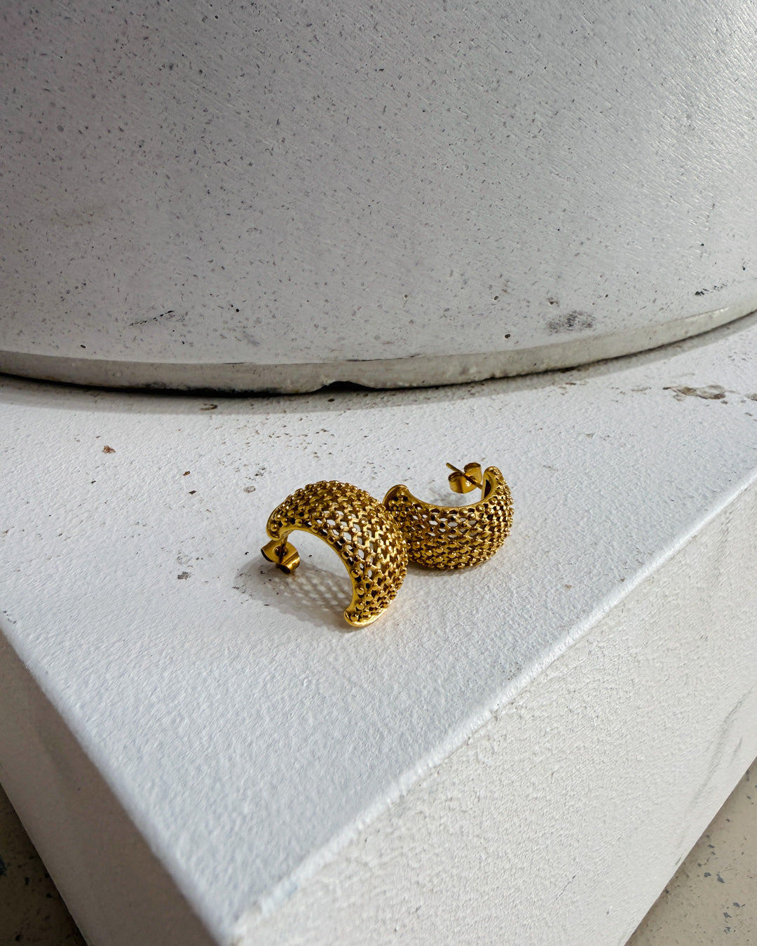 Lattis Hoop Earrings