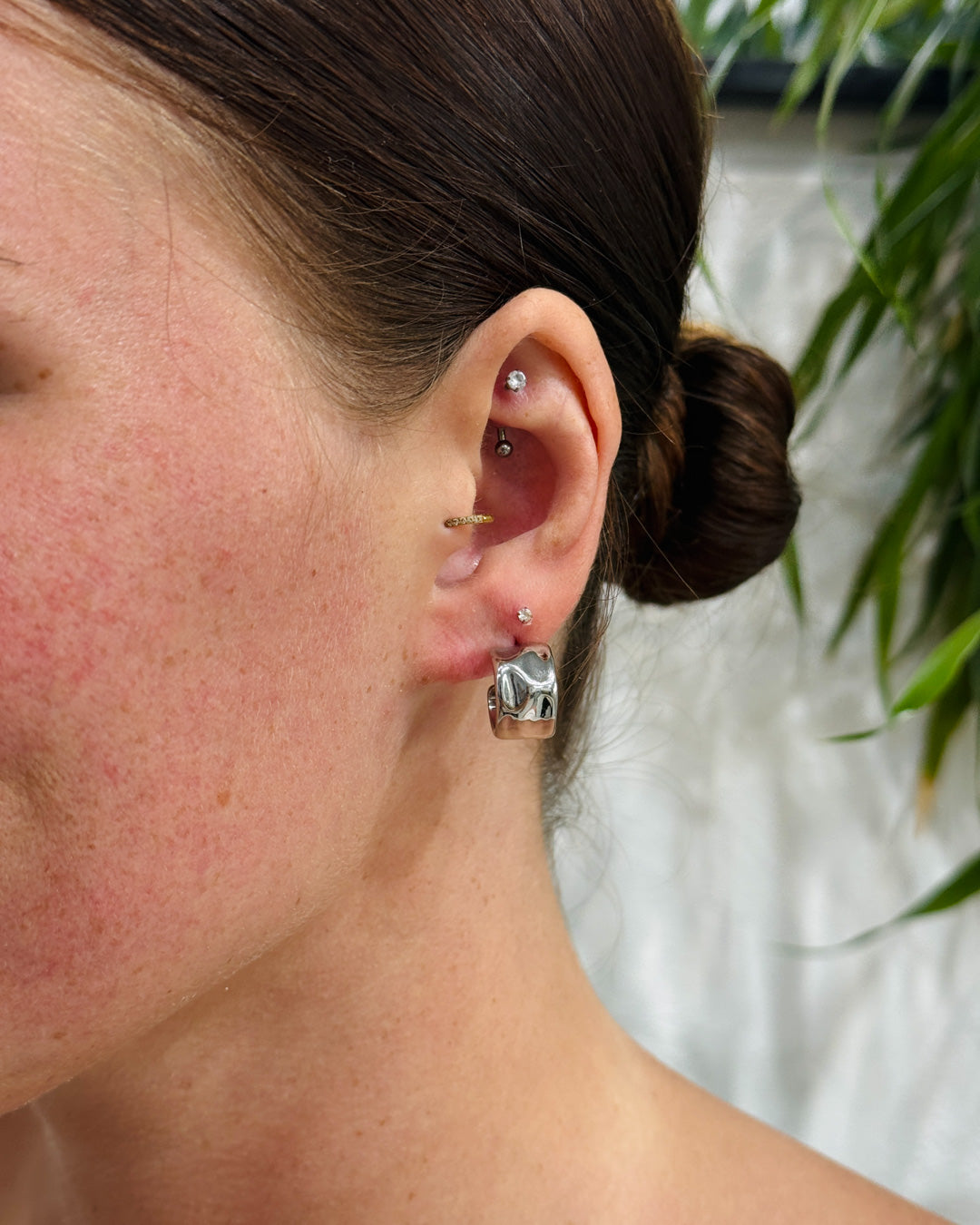 Amour Hoop Earrings
