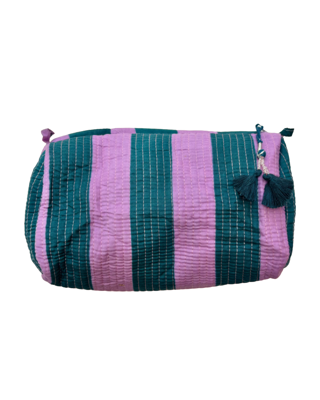 Indie Cosmetic Bag [Party Strippy] Medium