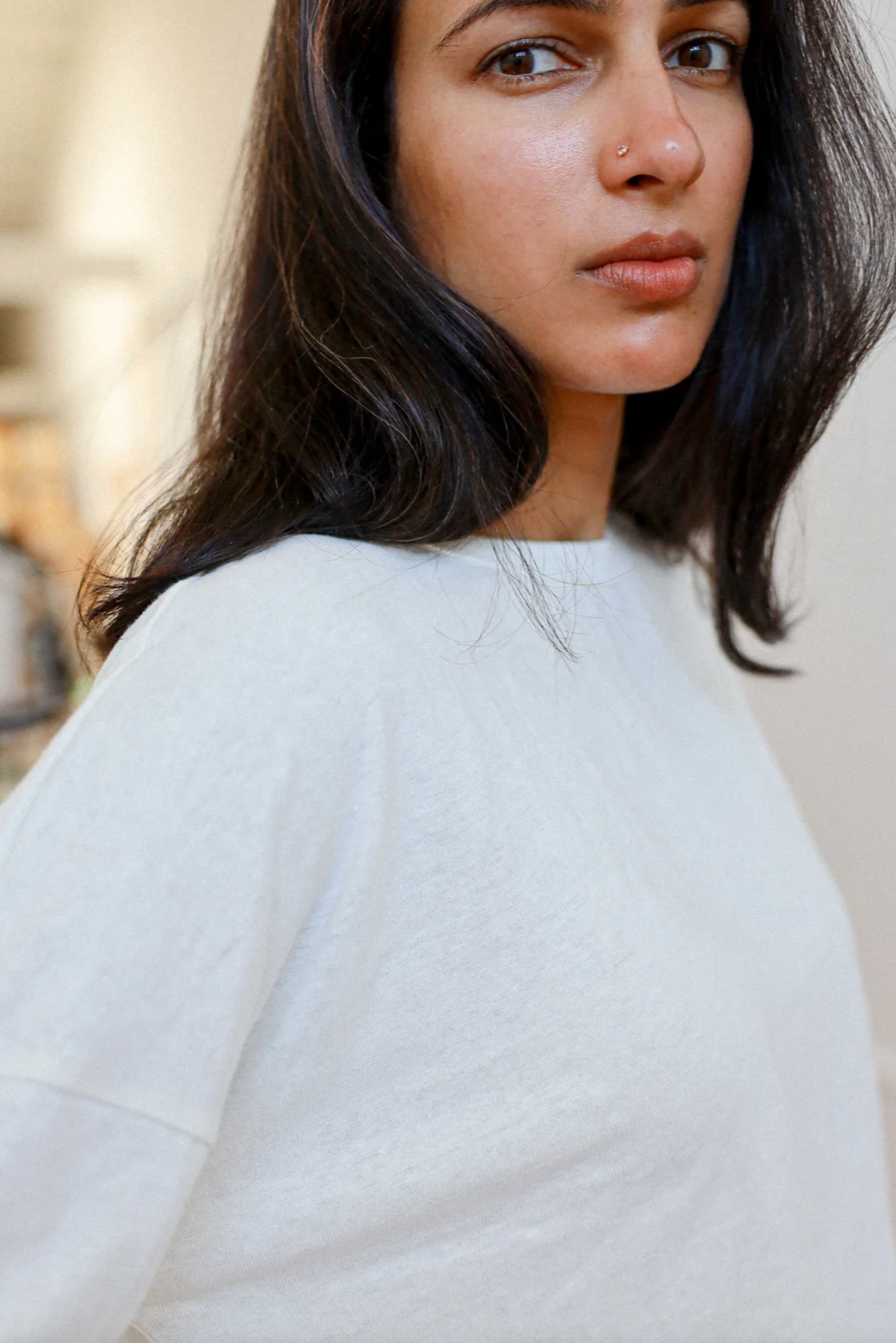 Boyfriend Long Sleeve Classic Tee Organic Cotton / Hemp
