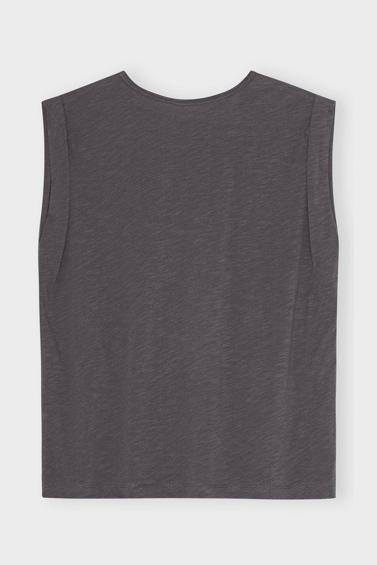Accept tank top: Dark grey