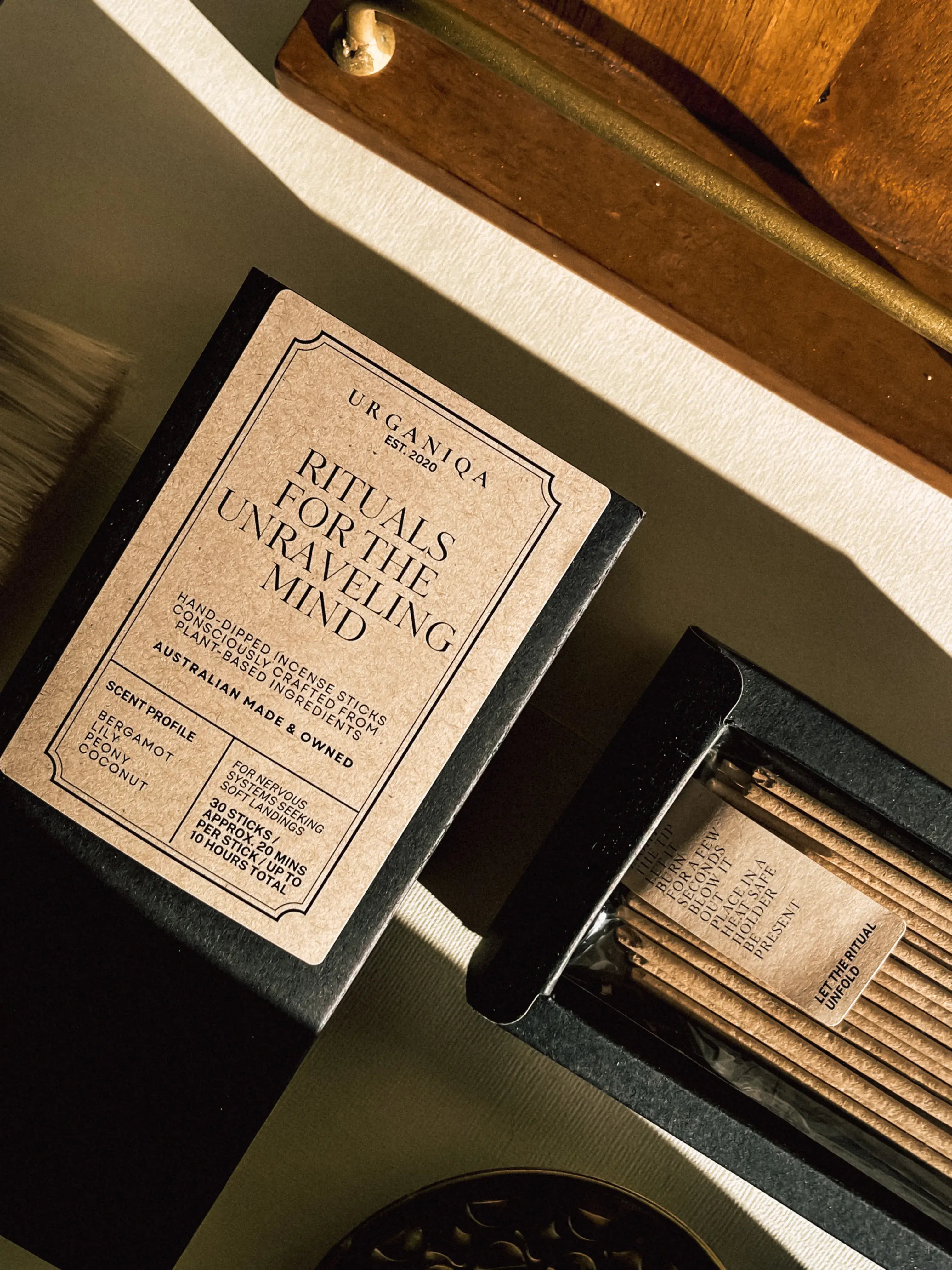 Rituals for the Unraveling Mind Incense Sticks : Small