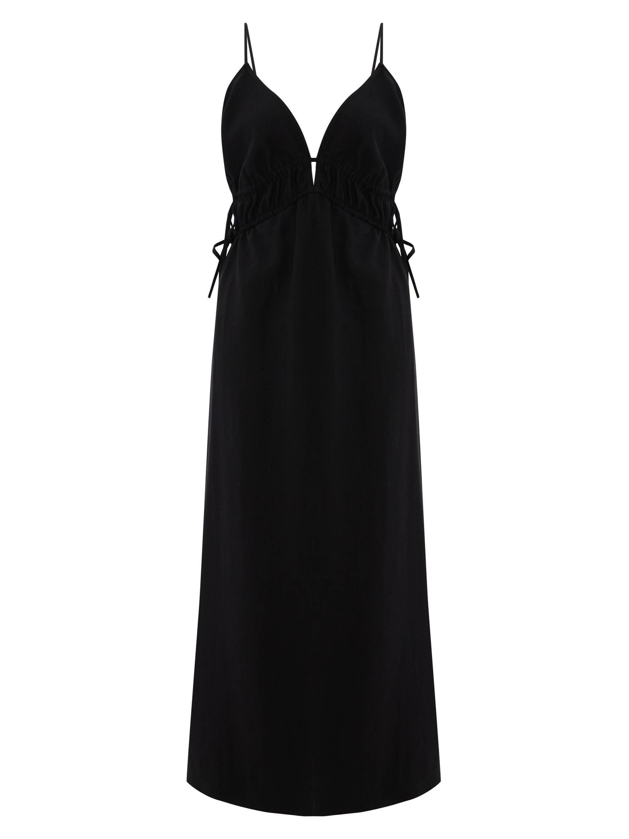 Sofia Ties Maxi Dress