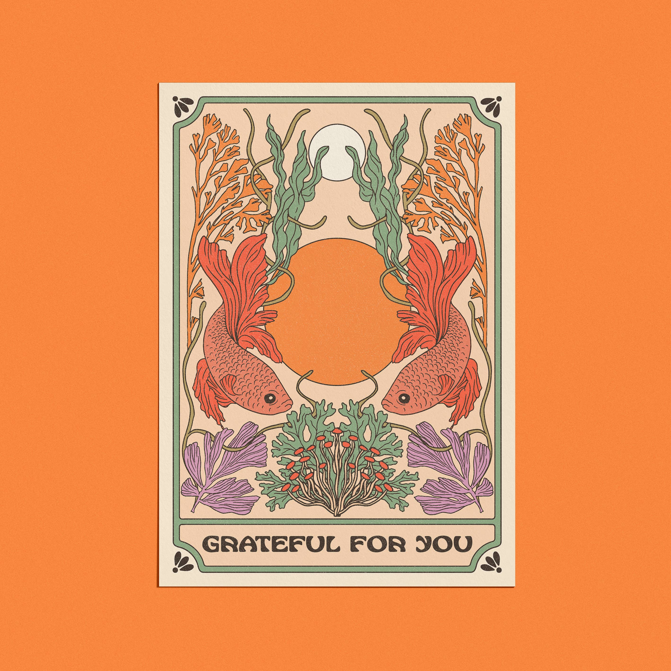 Grateful For You Card: Cello-free