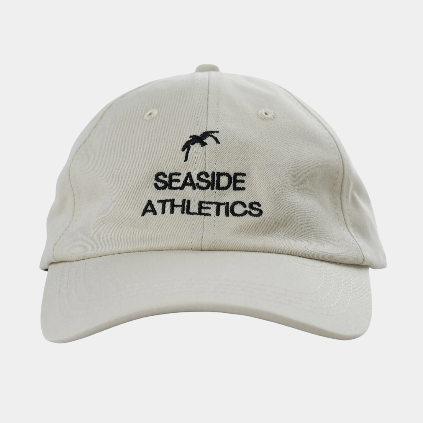 Seaside Athletics Cap - Beige Hat - Vintage Cap