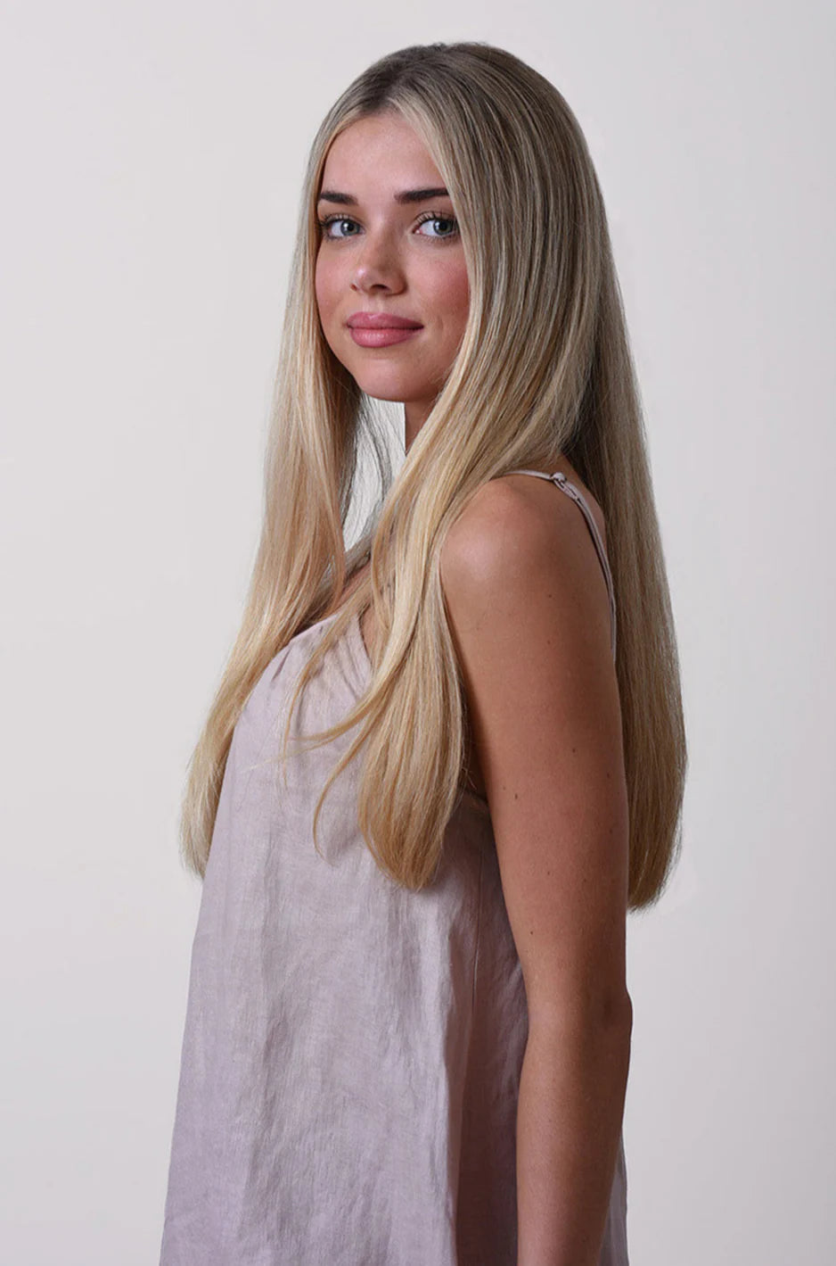 Sun kissed Linen Dress – Premium European Flax™ Linen Blush